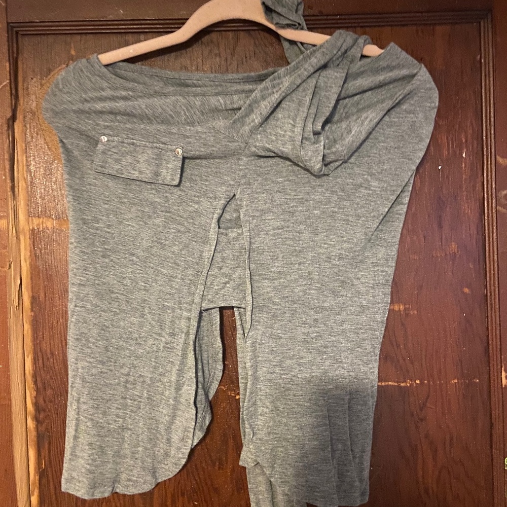Gray long sleeve